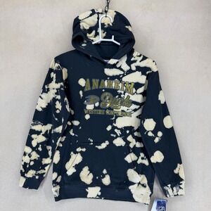Youth Anaheim Ducks‎ Western Conference Bleached Hoodie Size L 14 16 NHL